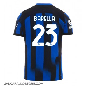 Inter Milan Nicolo Barella #23 Kotipaita 2023-24 Lyhythihainen